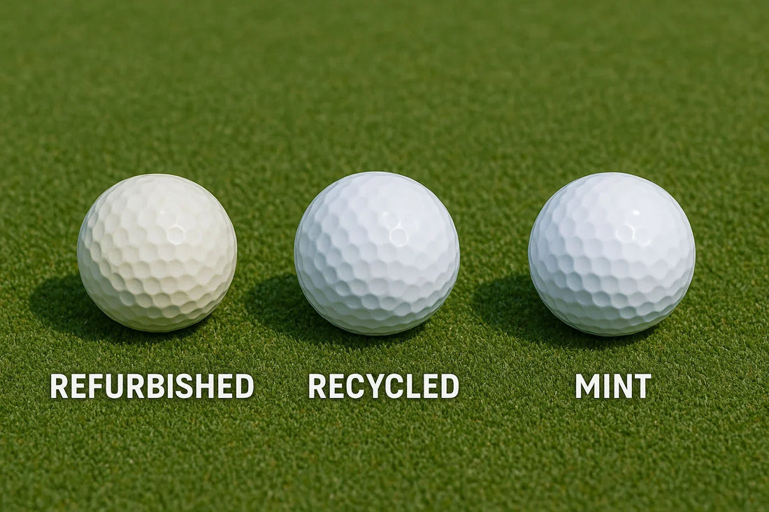 Refurbished vs Recycled Golf Balls: What's the Difference?