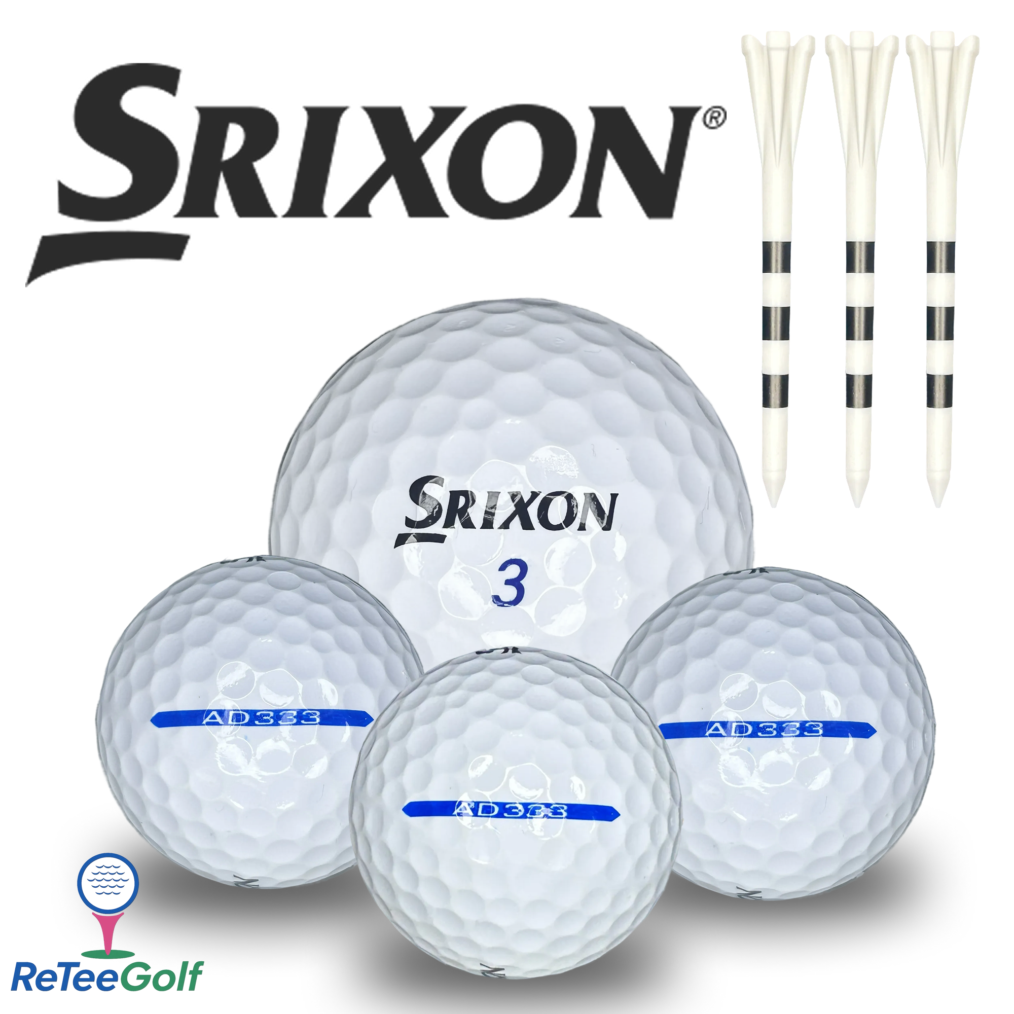 Srixon AD333 Lake Golf Balls | Premium Grade A Quality