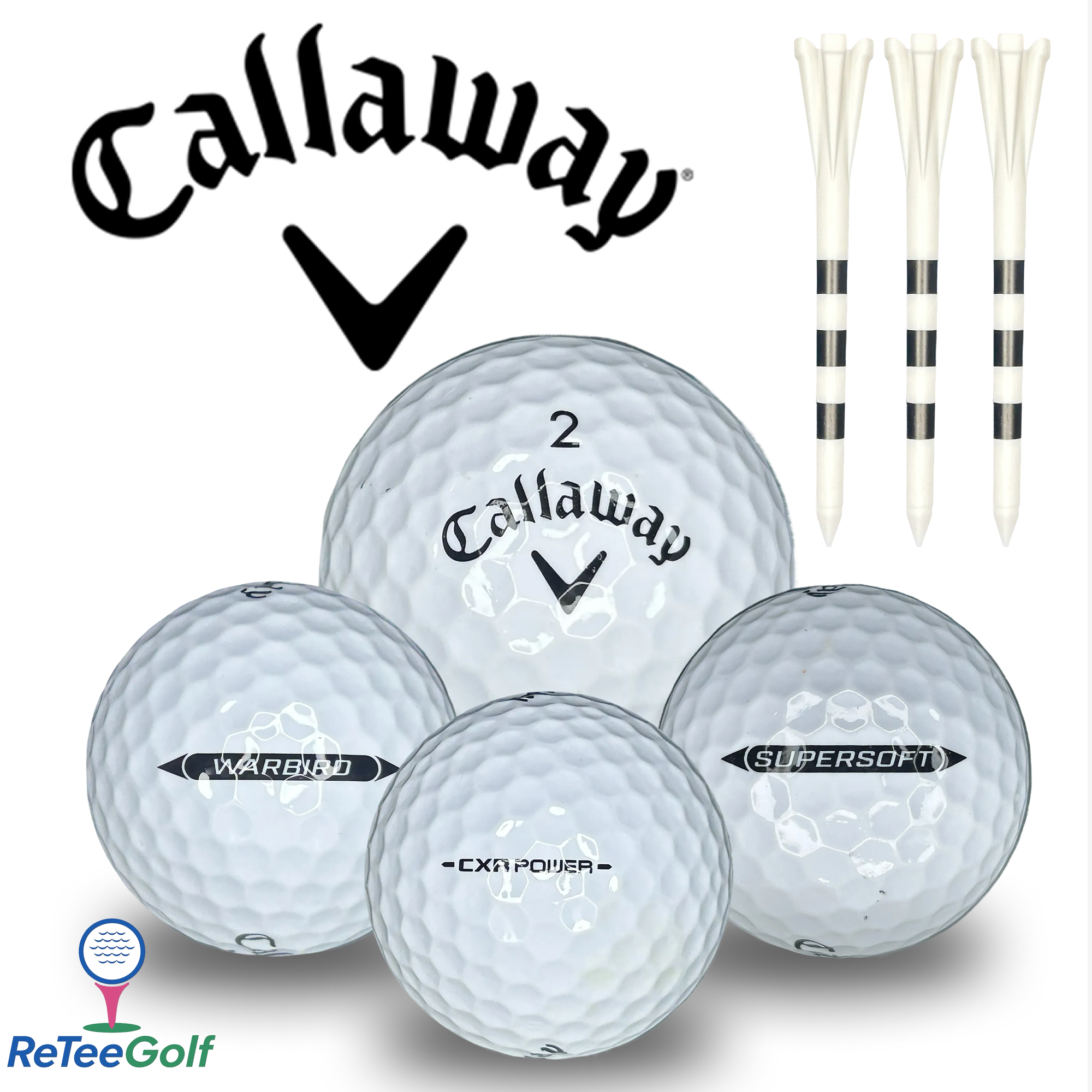 Callaway Premium Lake Balls | Grade A Quality