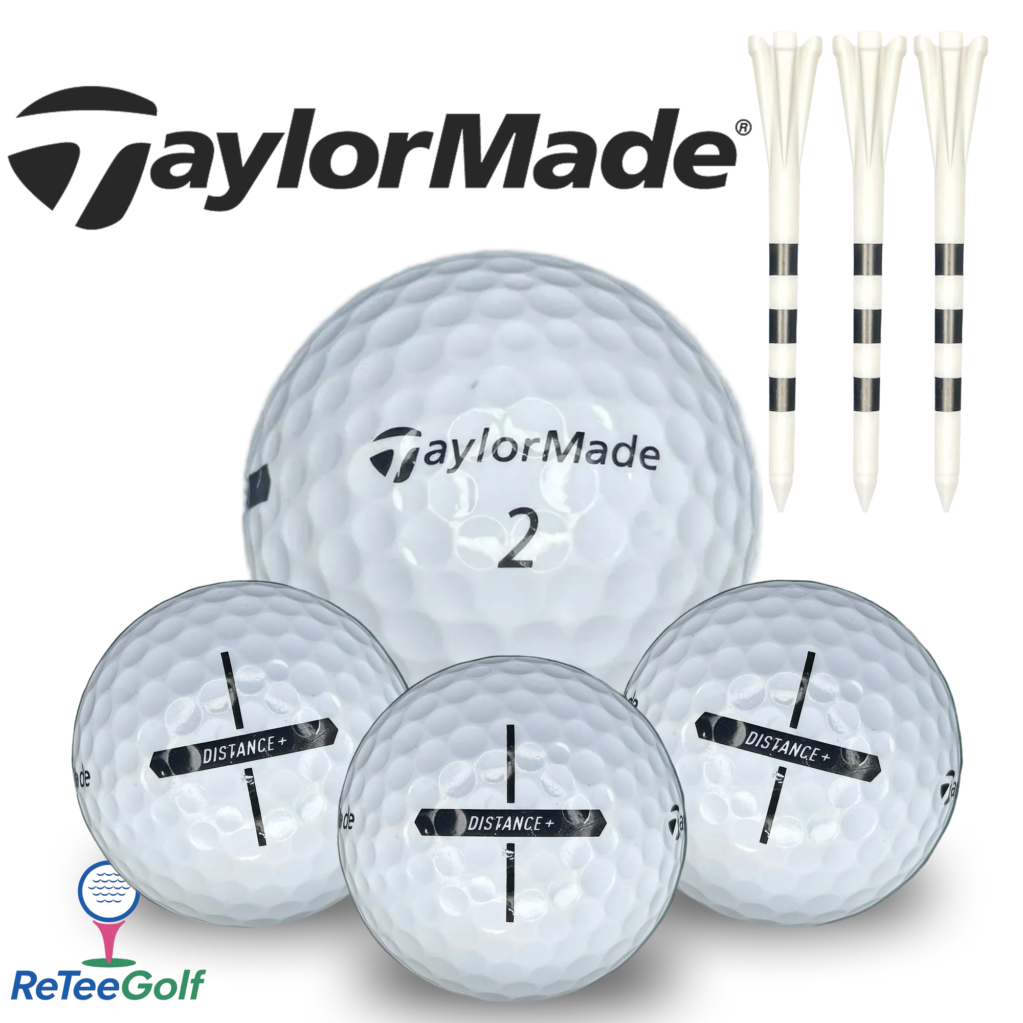 Taylormade Distance+ Lake Golf Balls
