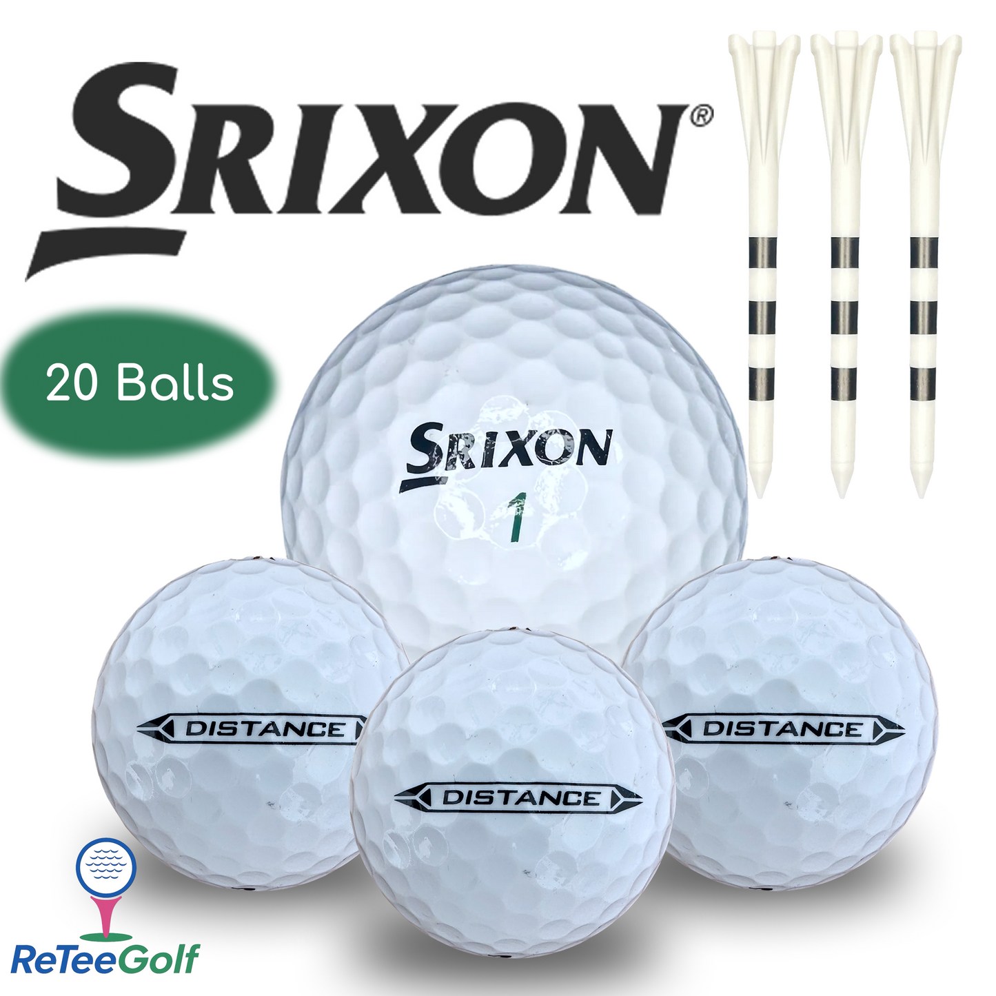 Srixon Distance Lake Golf Balls