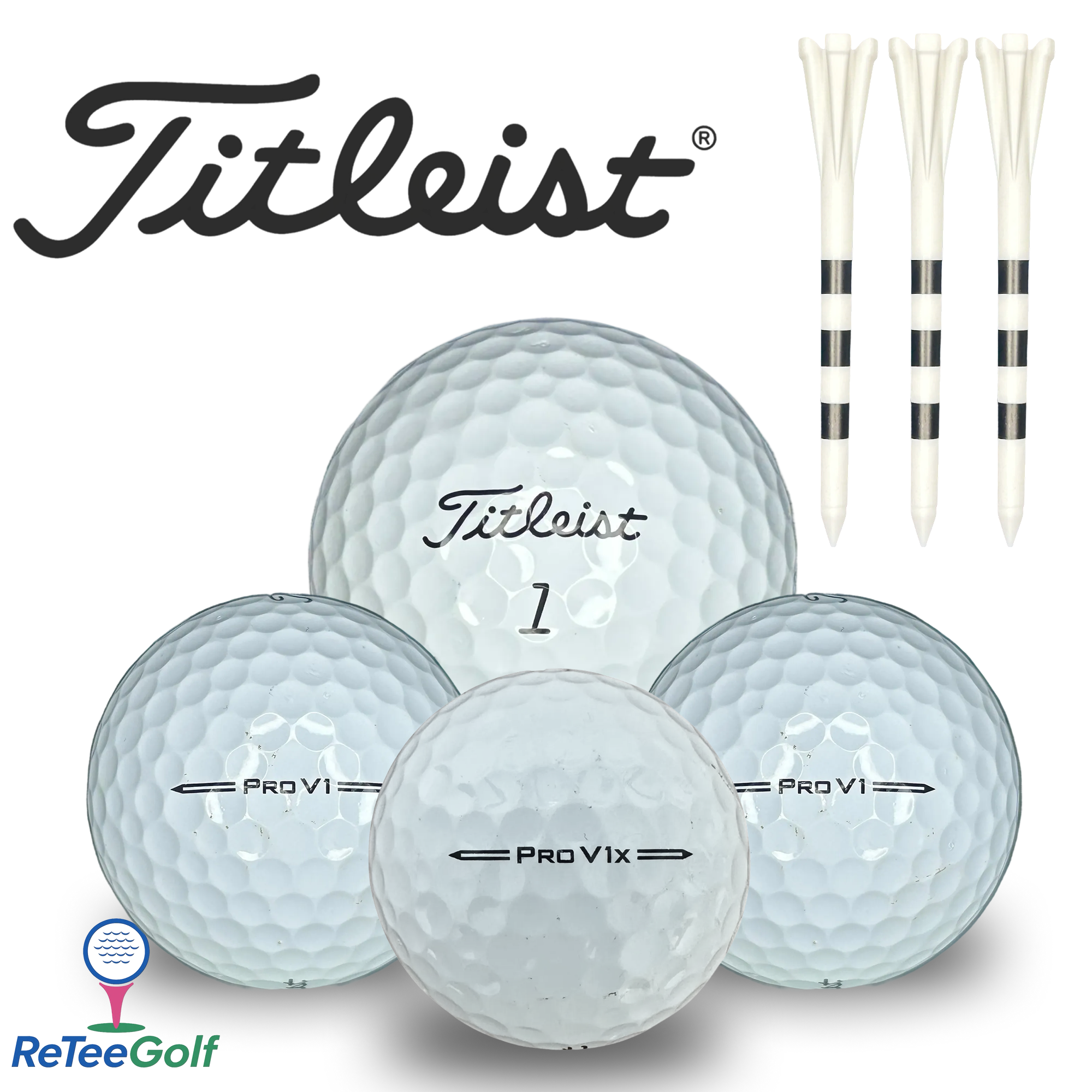 Titleist ProV1 / ProV1x Lake Golf Balls