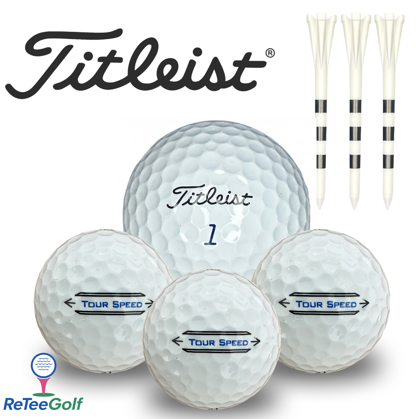 Titleist Tour Speed Lake Golf Balls