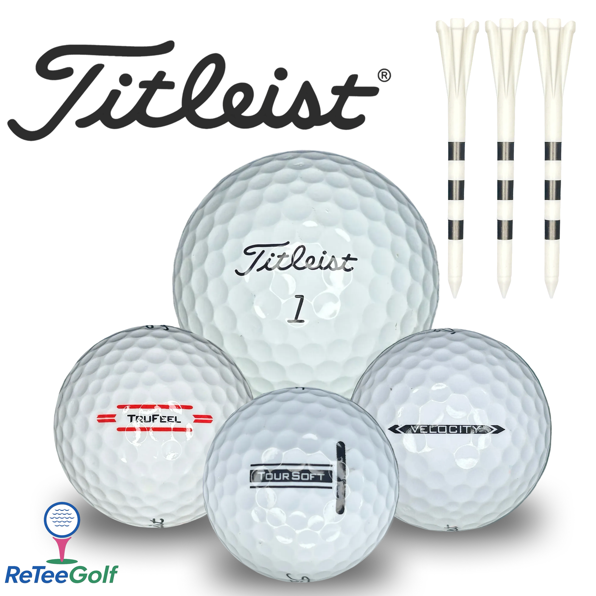 Titleist Lake Golf Ball Mix | Premium Grade A Quality