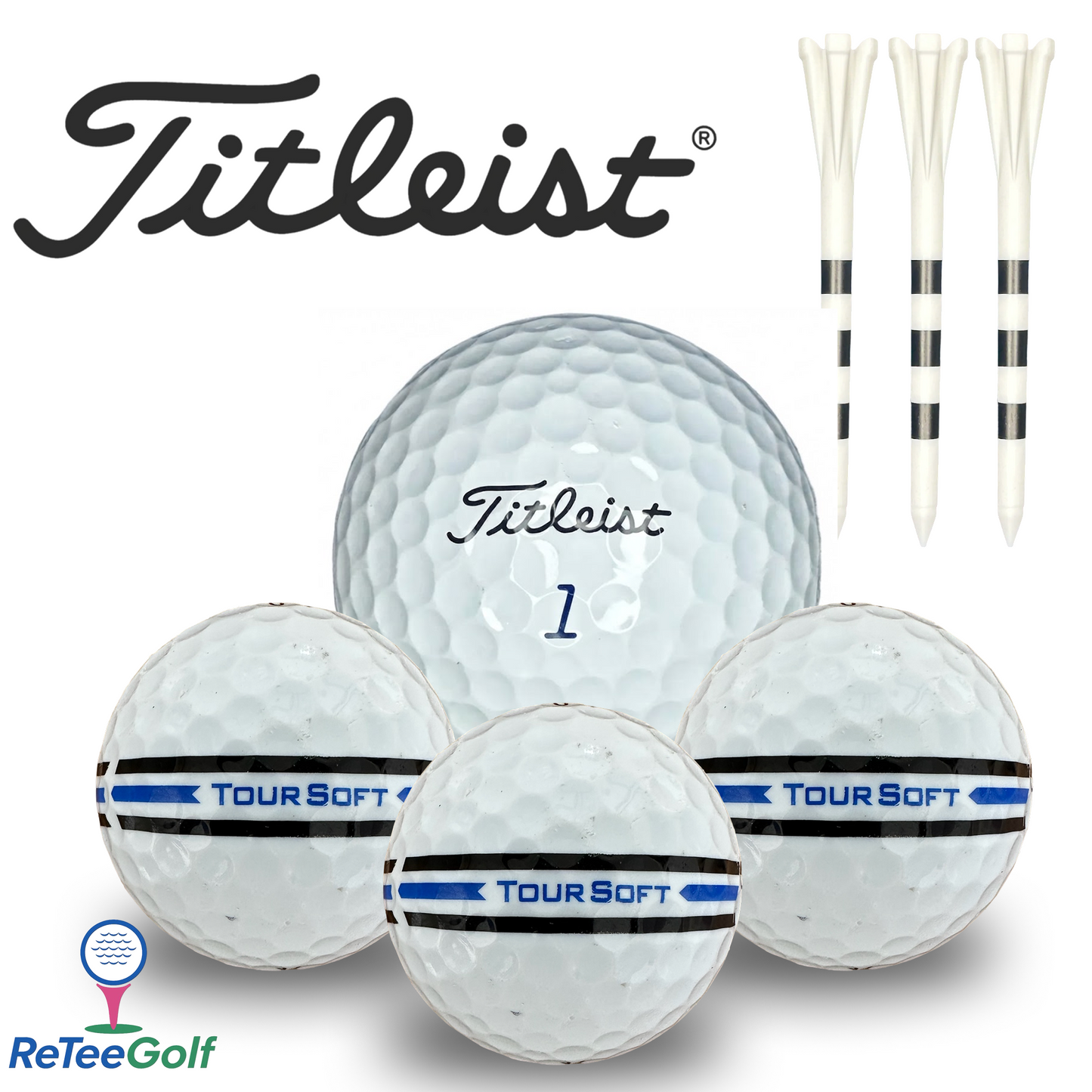 Titleist Tour Soft Lake Golf Balls