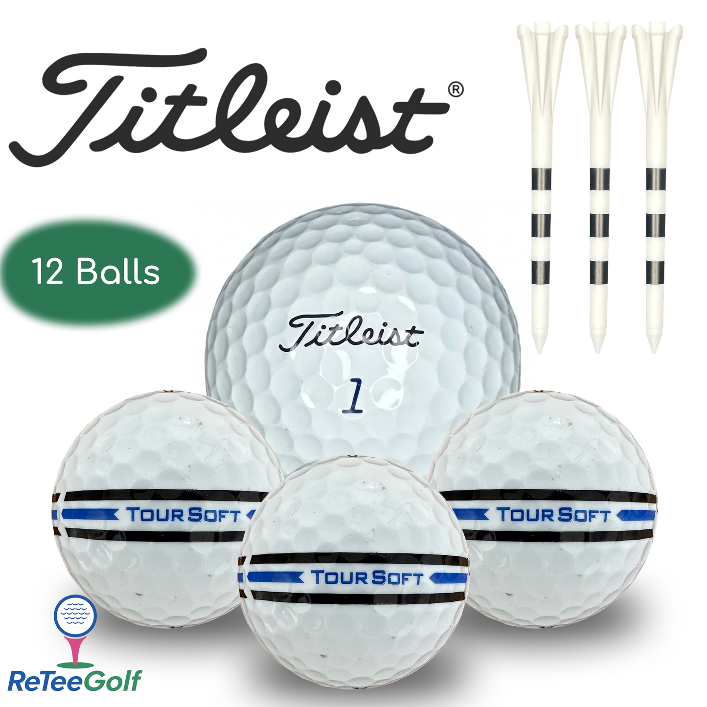 Titleist Tour Soft Lake Golf Balls