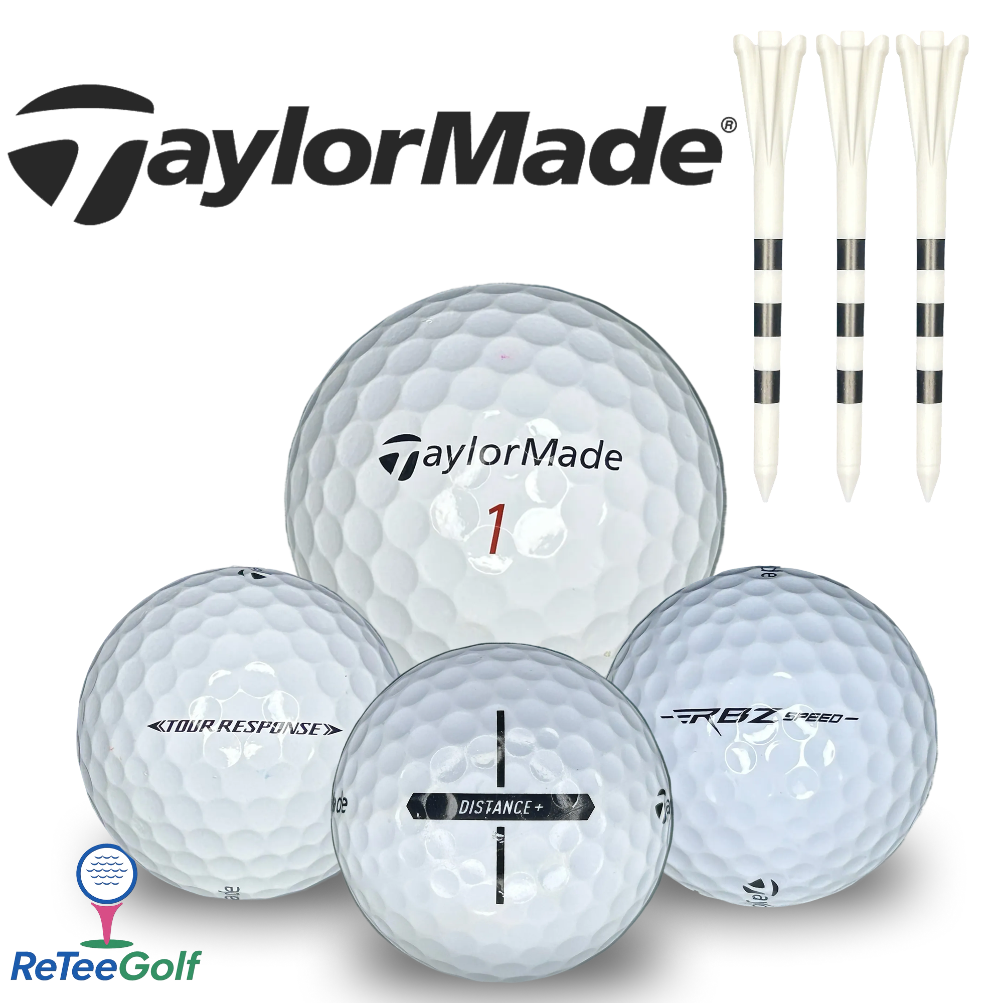 Taylormade Mix of Lake Balls | Grade A Quality