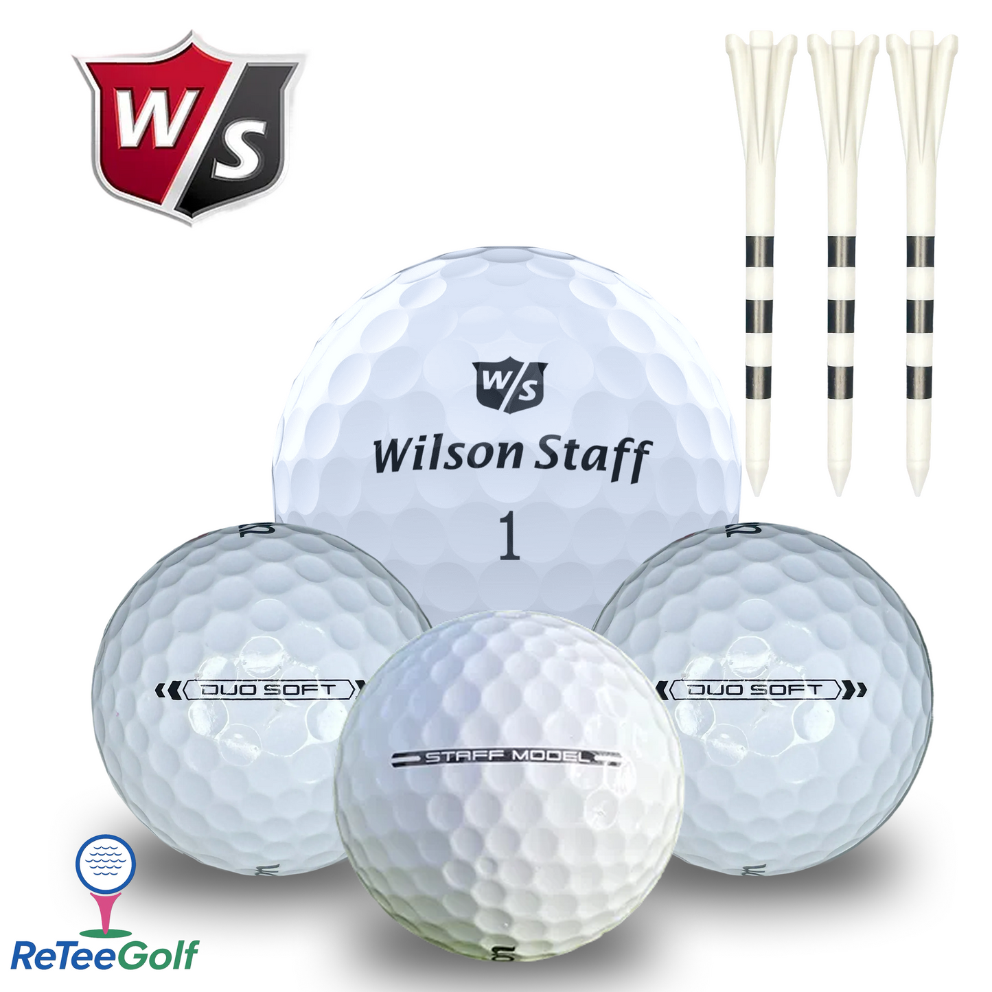 Wilson Mix Lake Golf Balls