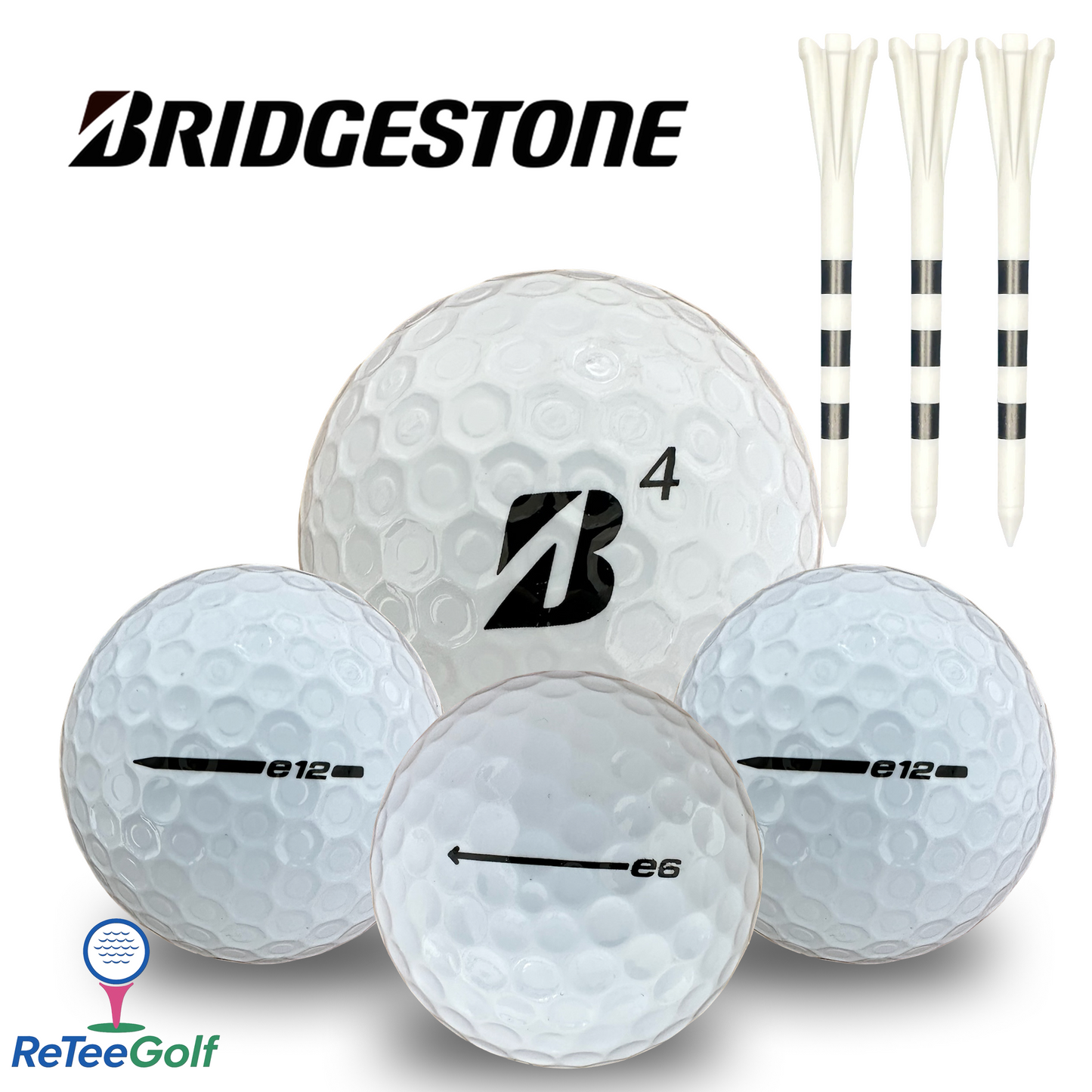 Bridgestone Mix Lake Golf Balls
