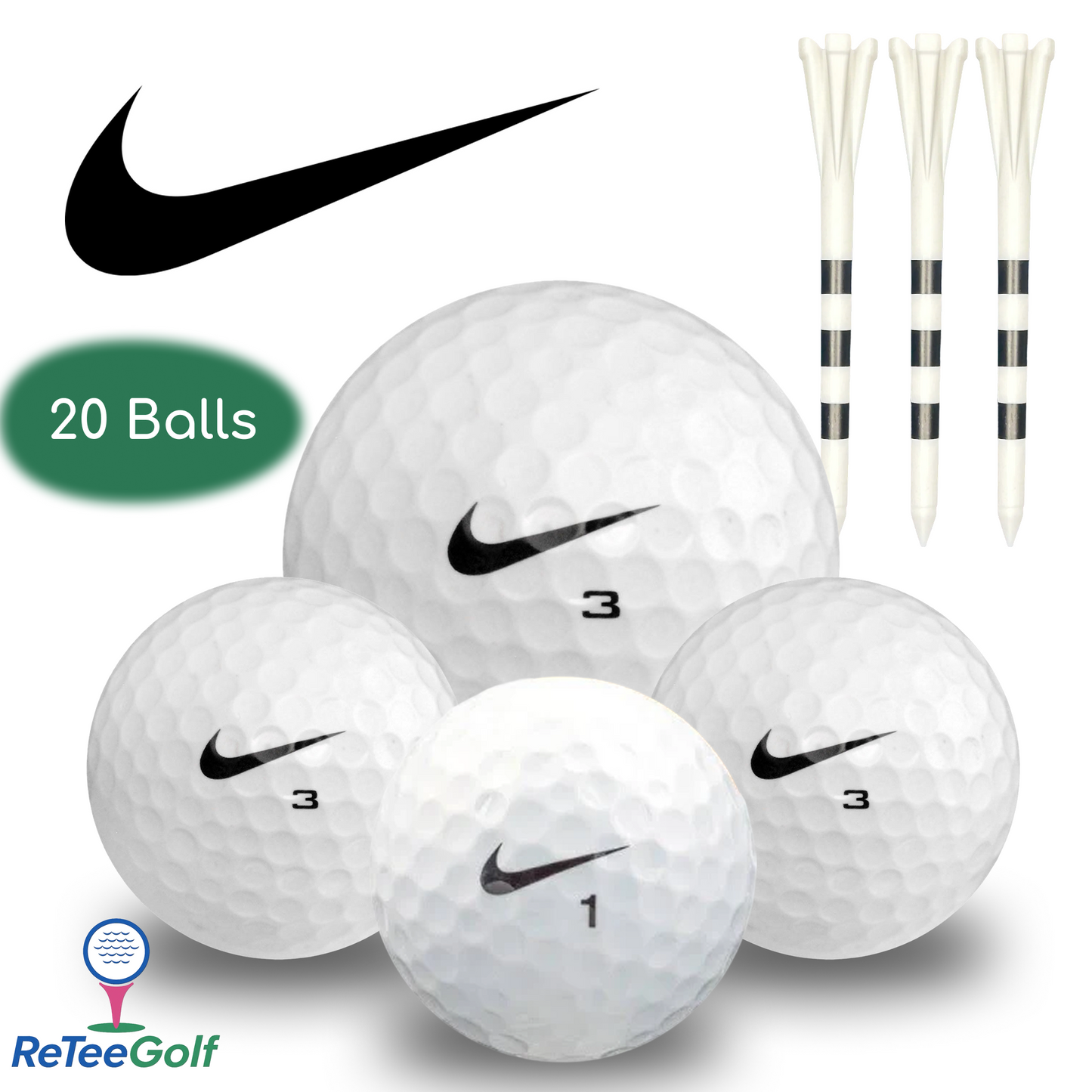 Nike Mix Lake Golf Balls