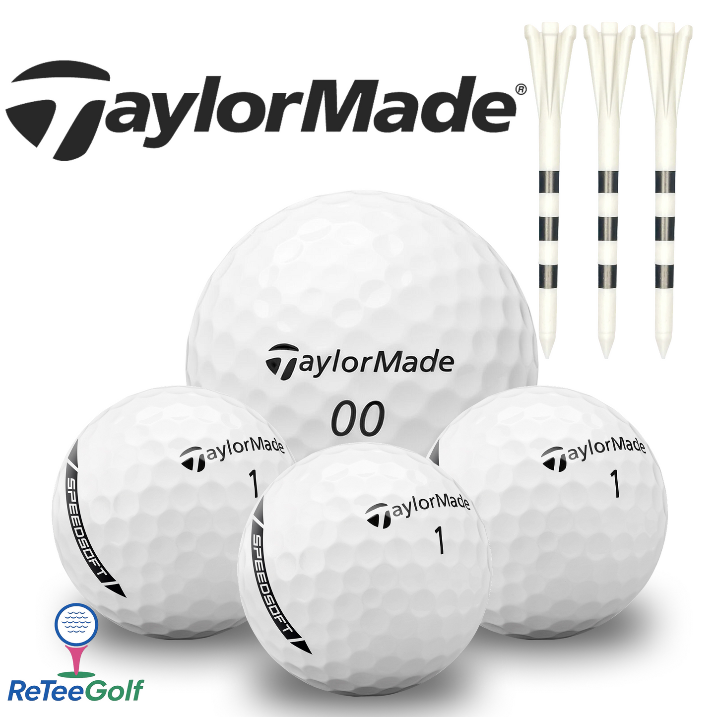 TaylorMade Speedsoft Lake Golf Balls